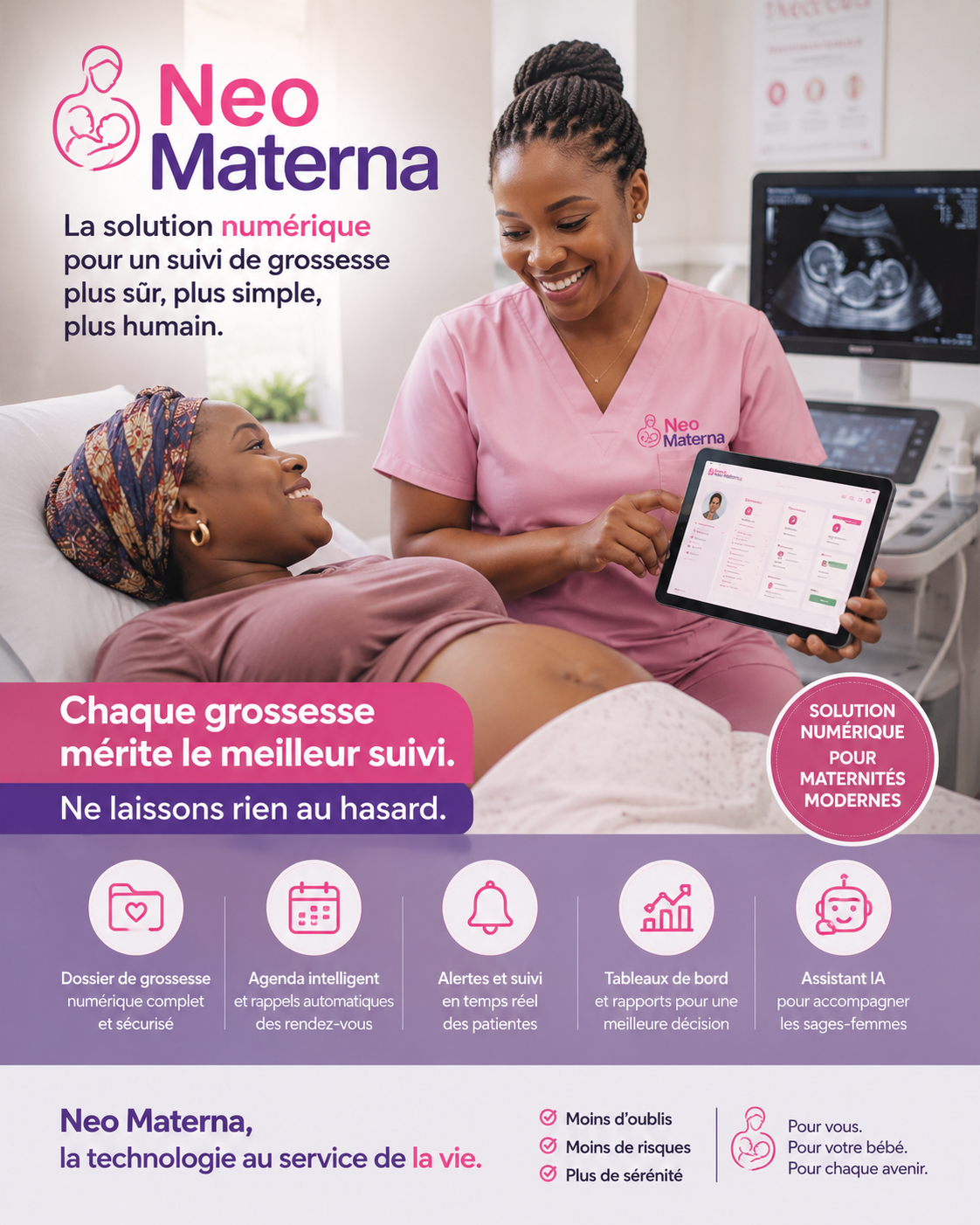 NeoMaterna — solution numérique de suivi de grossesse